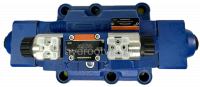 4WEH32E6X/6EG24N9K4 - Гидрораспределитель с электроуправлением Ду32 схема E (44), напряжение G24, каналы управления X и Y - внешние