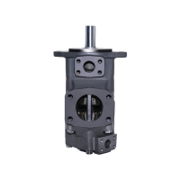 3525V21A19-01** - Пластинчатый нерегулируемый двухпоточный насос серии 3525V с рабочим объемом 67+59см3