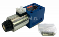 4WE10GA31/CG24N9K4 - Гидрораспределитель золотниковый Ду 10 с электроуправлением G24, схема GA (64-1), возврат - пружинный