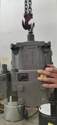A11VO95LRS/10R-NPD12N00 - Насос аксиально-поршневой нереверсивный регулируемый с наклонной шайбой для незамкнутой гидросистемы, рабочий объем 95 см3, LRS = регулятор мощности с LS управлением, номинальное давление 350 бар, валP = шпоночный по DIN 6885, пр