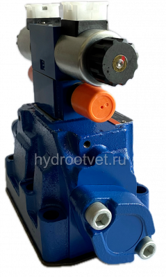 H-4WEH22G50/6EG24N9S2K4 - Гидрораспределитель с электроуправлением Ду25 схема G (64), напряжение G24, каналы управления X и Y - внешние